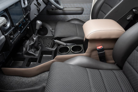 Full Length Centre Console (Old Steel Dash VDJ79 GXL Single Cab)
