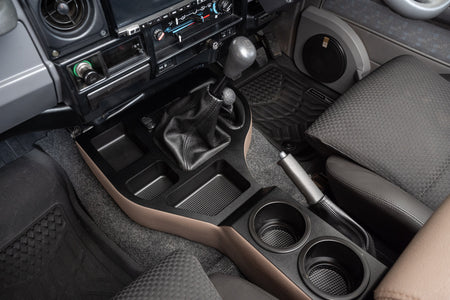 Full Length Centre Console (Old Steel Dash HDJ79 RV Single Cab)