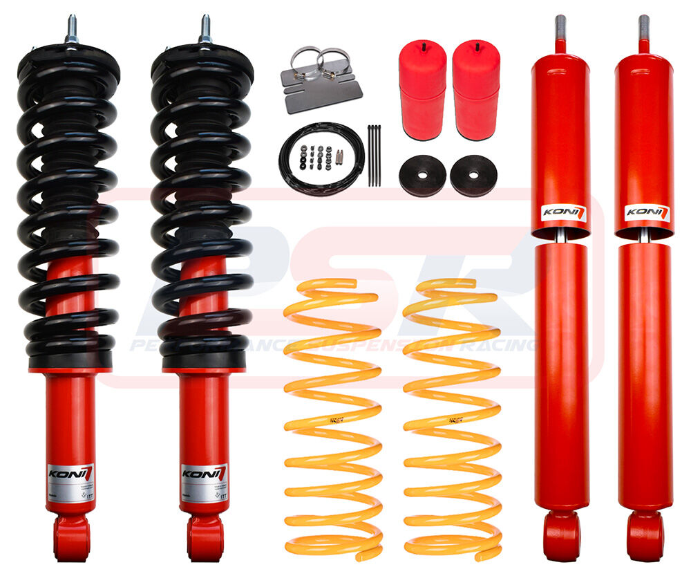 Isuzu MU-X 7/2021-On Koni Heavy Track / Raid 2" Touring Lift Kit