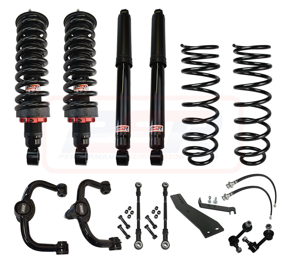 Nissan Navara NP300 Coil Rear PSR TTG 4" Lift Kit LONG TRAVEL (2" Rear)