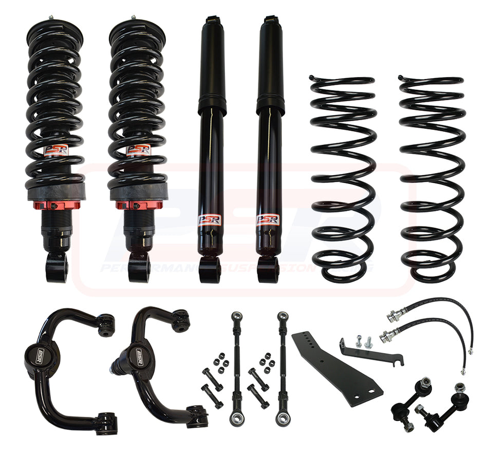 Nissan Navara NP300 Coil Rear PSR TTG 4" Lift Kit LONG TRAVEL (2" Rear)