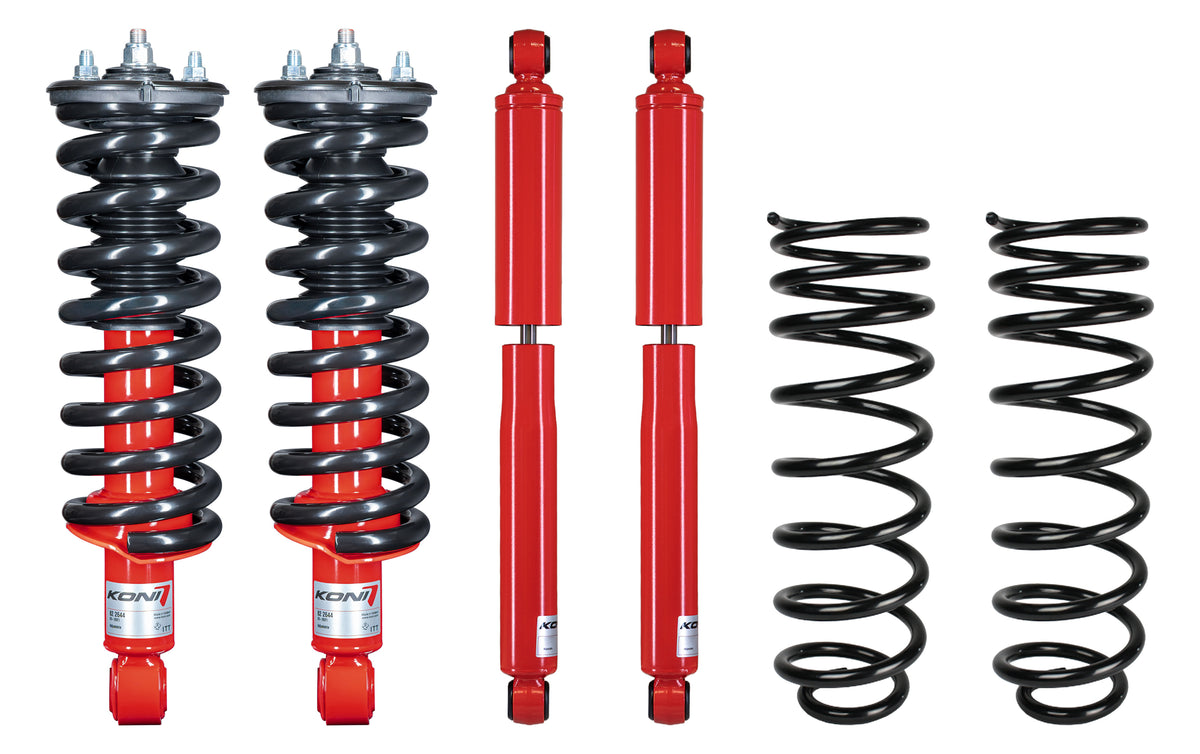 Nissan Navara NP300 Coil Rear Koni Heavy Track 2" Lift Kit (1" Rear)