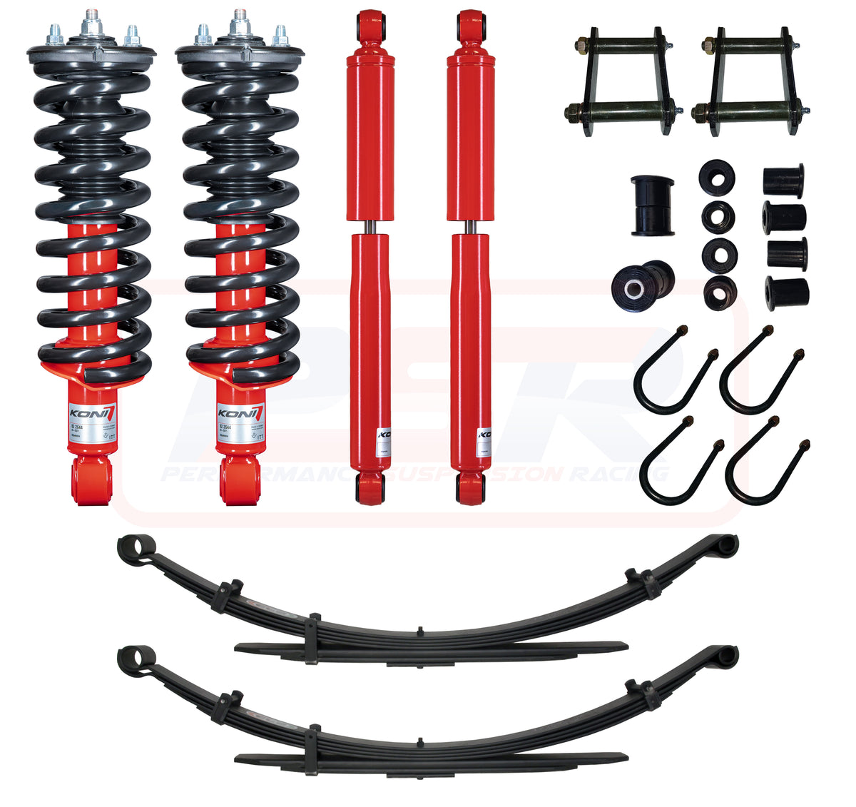 Nissan Navara NP300 Leaf Rear Koni Heavy Track 2" Lift Kit