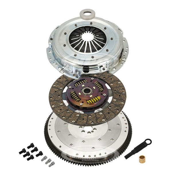 Super Heavy Duty Organic Clutch & Flywheel Package (Viper Upgrade Including 9kg Alloy Flywheel)