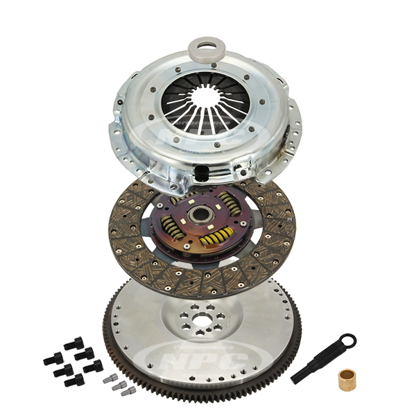 Super Heavy Duty Organic Clutch & Flywheel Package (Viper Upgrade Including Heavy Weight 19kg Flywheel)