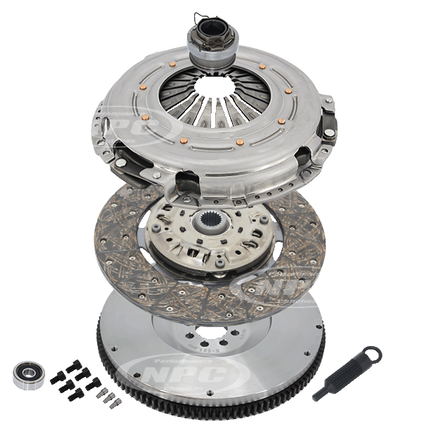 Super Heavy Duty Organic 1300 Clutch & Flywheel Package