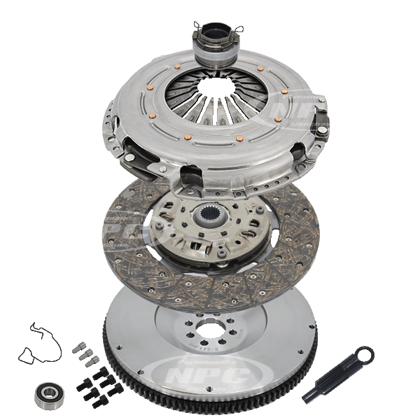 Super Heavy Duty Organic 1300 Clutch & Flywheel Package