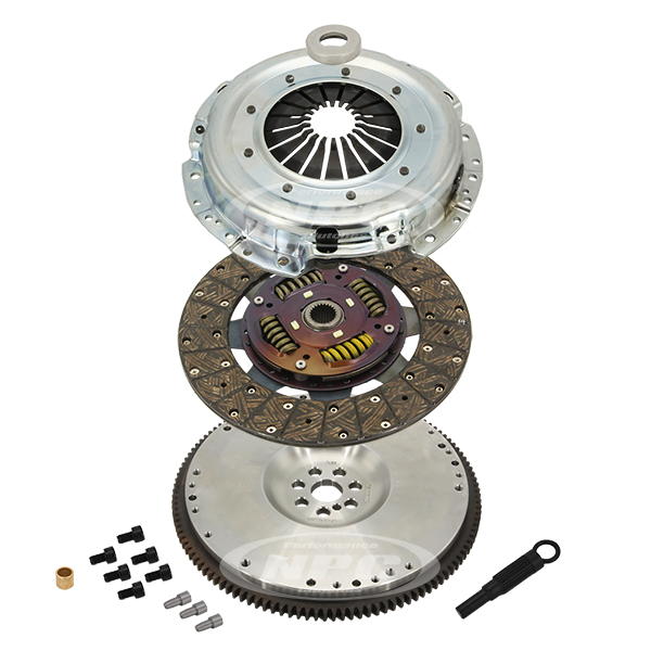 Super Heavy Duty Organic Clutch & Flywheel Package (Viper Upgrade Including Heavy Weight 19kg Flywheel)