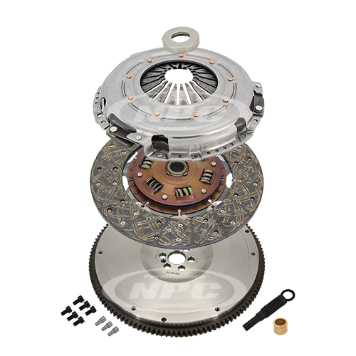 (300mm 1300 Clutch) Super Heavy Duty Organic Clutch & Flywheel Package (Standard Weight 15kg Flywheel)