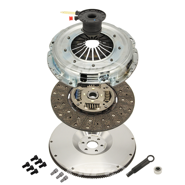 Super Heavy Duty Organic Clutch & Flywheel Package (Firm Pedal Feel)