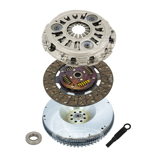 Super Heavy Duty Organic Clutch & Flywheel Package