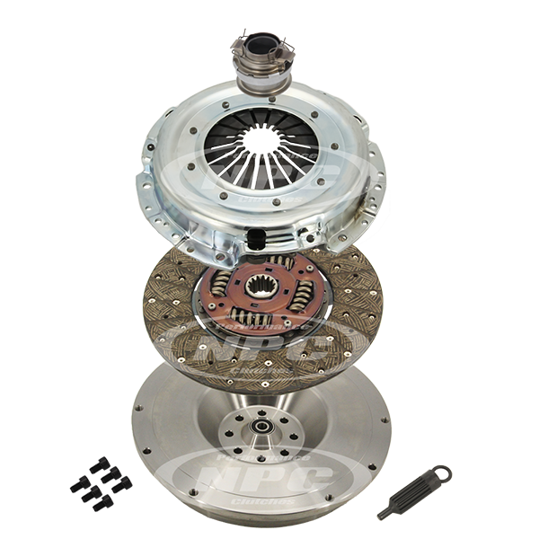 Super Heavy Duty Organic Clutch & Flywheel Kit