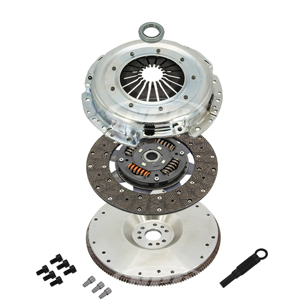 Super Heavy Duty Organic Clutch & Flywheel Package