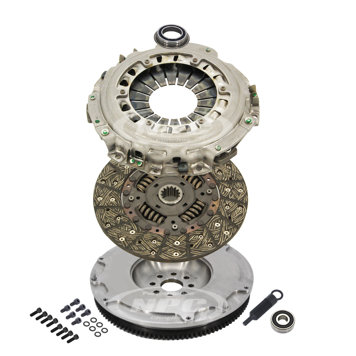 Super Heavy Duty Organic Clutch & Flywheel Package