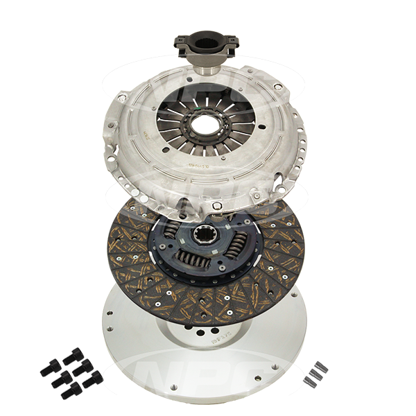 Super Heavy Duty Organic Clutch Kit (Including Flywheel)