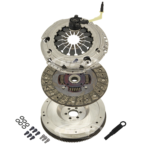 Super Heavy Duty Organic Clutch & Flywheel Package