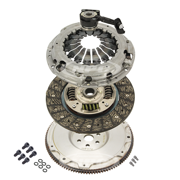 Super Heavy Duty Organic Clutch & Flywheel Package