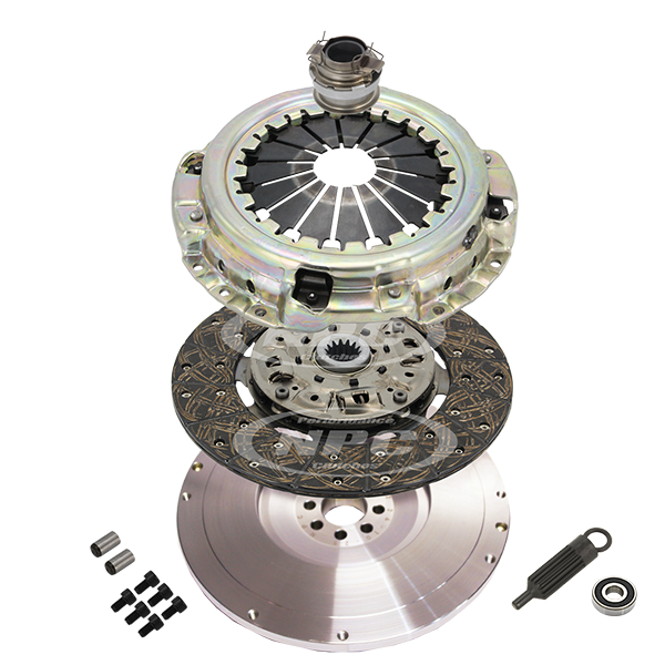 Heavy Duty Organic Clutch & Flywheel Kit