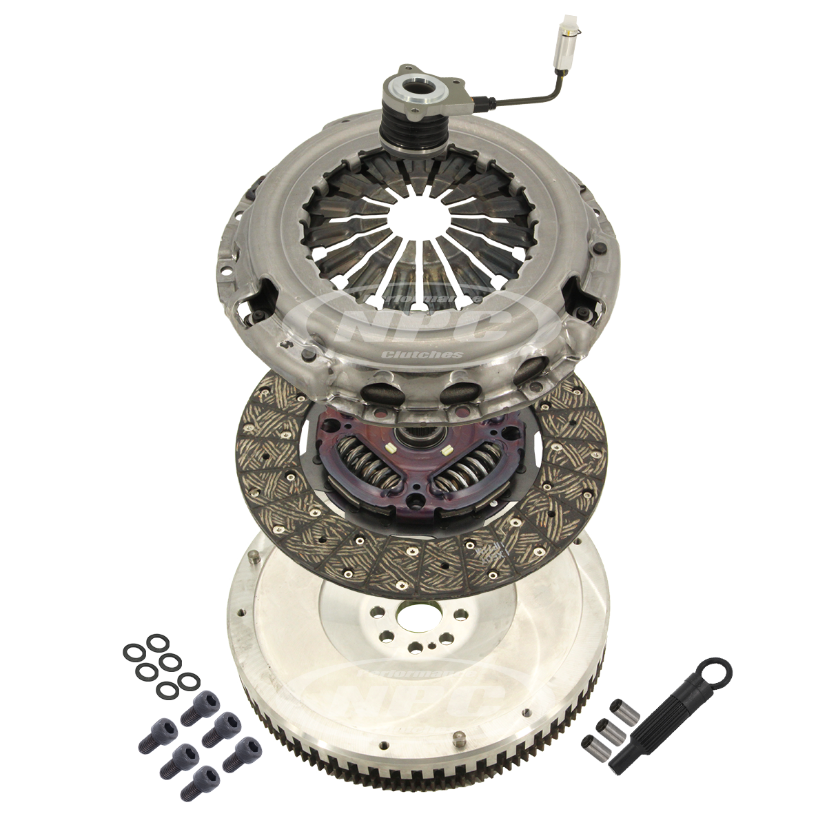Super Heavy Duty Organic Clutch & Flywheel Package