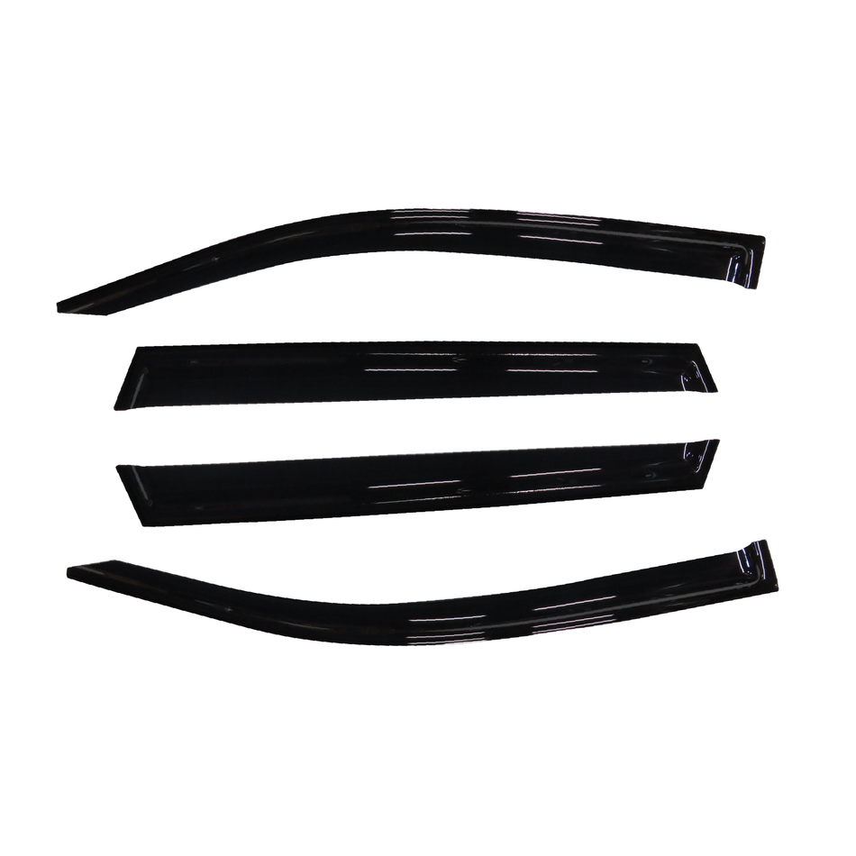 Nissan QASHQAI (J11) SUV 2014-2021 Slimline Weathershields / Window Visors (4-Piece Set)