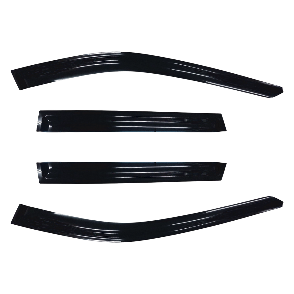 Peugeot 2008 (A94) SUV 2013-2018 Slimline Weathershields / Window Visors (4-Piece Set)