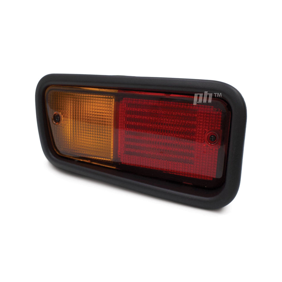 Rear Bumper Tail Light With Surround & Wiring fits Nissan Patrol GQ GU Wagon 1992 - 2016