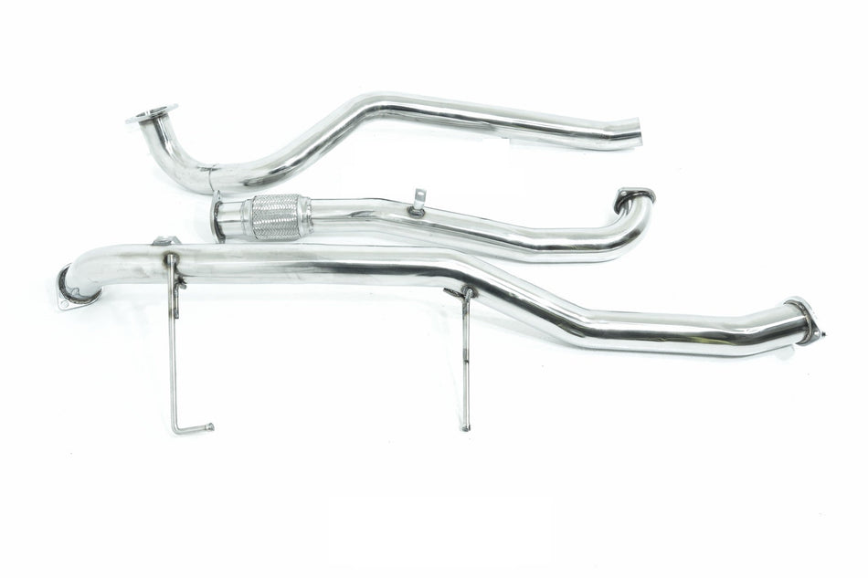 Nissan Patrol GU 4.2L LEAF UTE - TD 3' Stainless Exhaust Upgrade