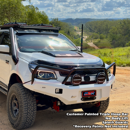 Holden Colorado RG1 PSR Ambush Triple Hoop Bullbar