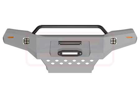 Holden Colorado RG2 PSR Ambush Low Single Hoop Bullbar