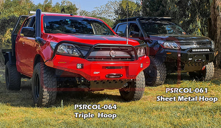Holden Colorado RG2 PSR Ambush Triple Hoop Bullbar