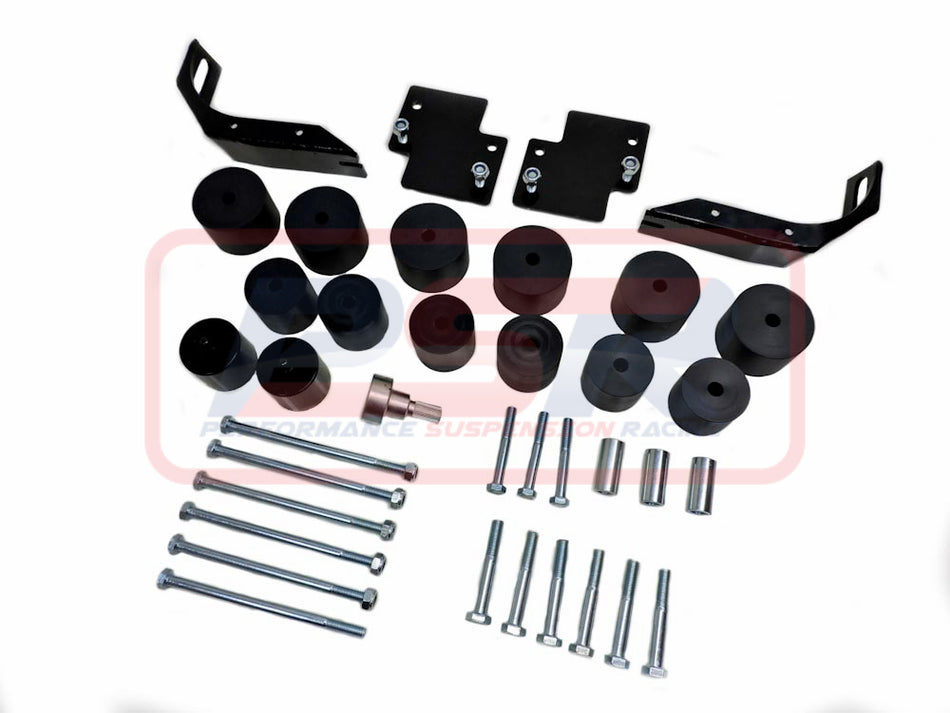 Isuzu D-MAX (Strut Front) 2" Body Lift Dual Cab (WITH TUB)