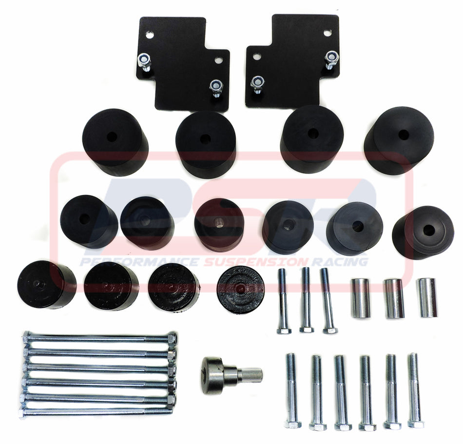 Isuzu D-MAX (Strut Front) 2" Body Lift Single / Extra Cab (Cab Only)