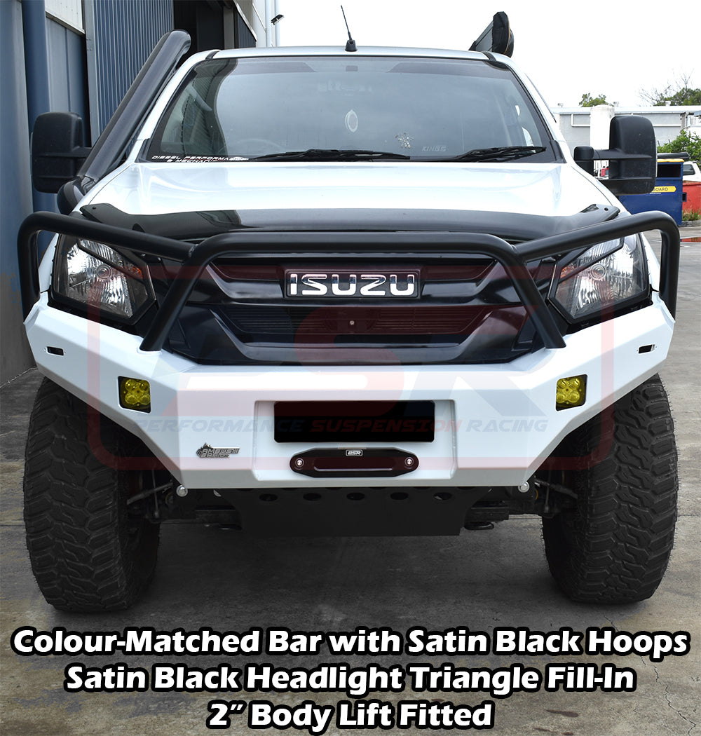 Isuzu D-MAX 2 (Strut Front) 2017-2020 PSR Ambush Triple Hoop Bullbar
