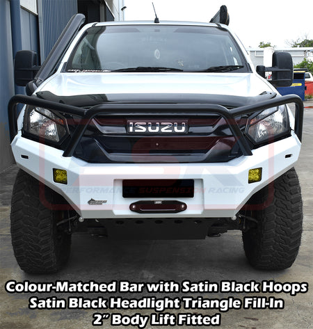 Isuzu D-MAX 2 (Strut Front) 2017-2020 PSR Ambush Triple Hoop Bullbar