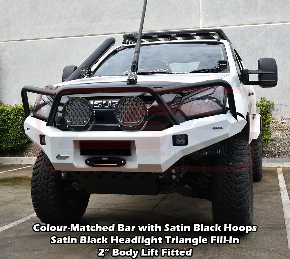 Isuzu D-MAX 2 (Strut Front) 2017-2020 PSR Ambush Triple Hoop Bullbar