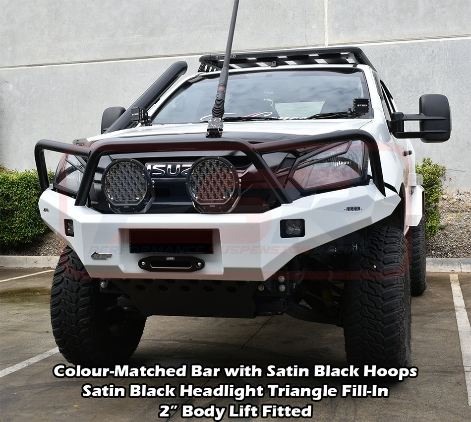 Isuzu D-MAX 2 (Strut Front) 2017-2020 PSR Ambush Triple Hoop Bullbar