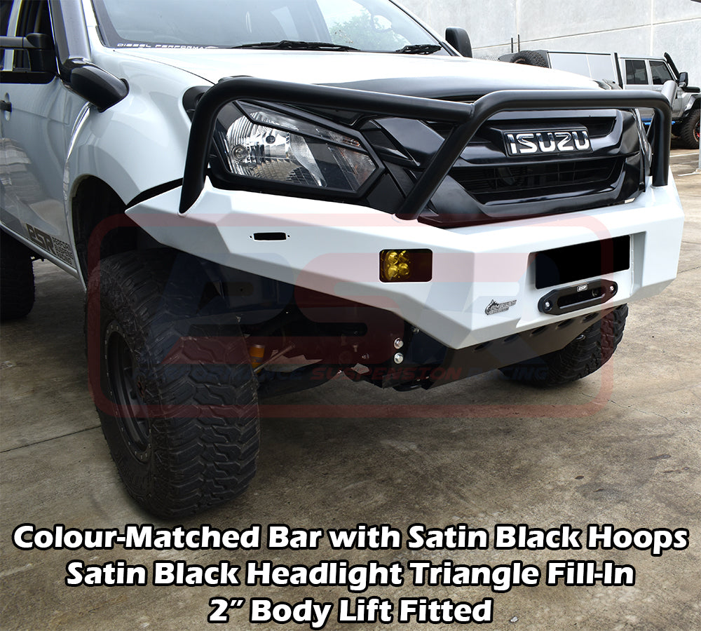 Isuzu D-MAX 2 (Strut Front) 2017-2020 PSR Ambush Triple Hoop Bullbar