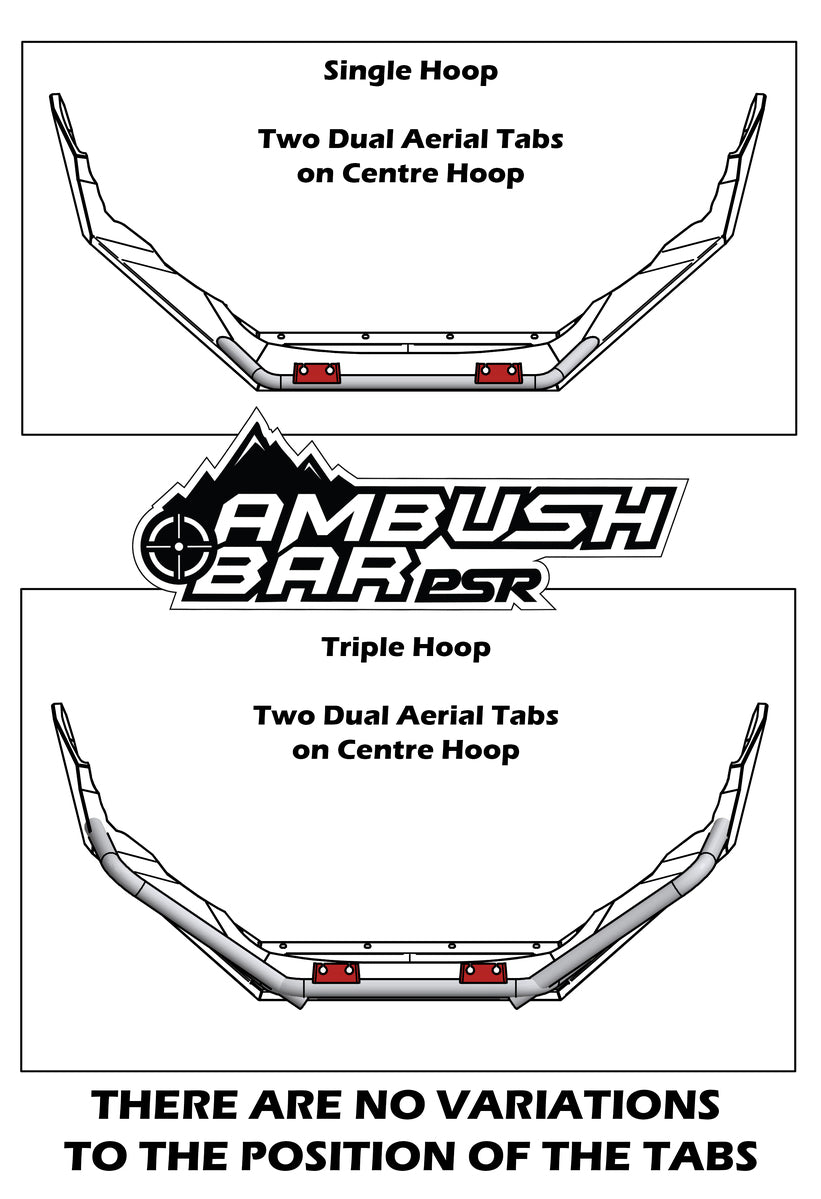 Isuzu D-MAX 3 2021-2024 PSR Ambush Single Hoop Bullbar