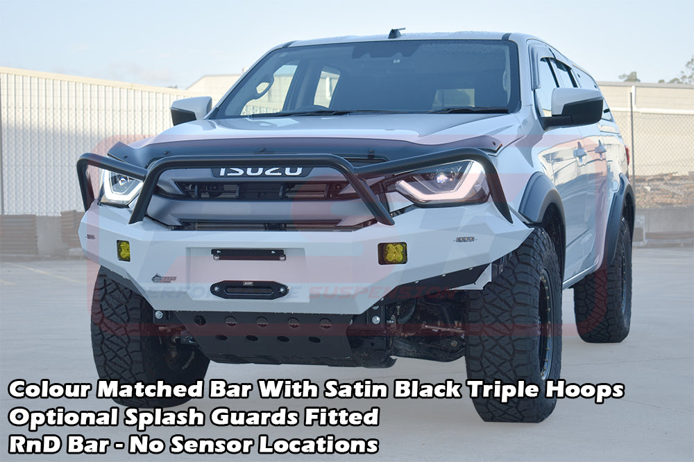 Isuzu D-MAX 3 2021-2024 PSR Ambush Triple Hoop Bullbar