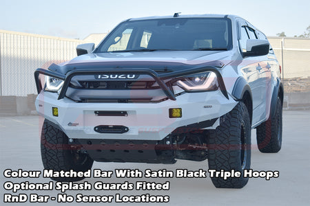 Isuzu D-MAX 3 2021-2024 PSR Ambush Triple Hoop Bullbar