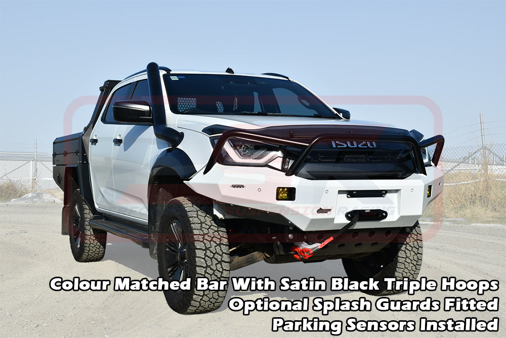 Isuzu D-MAX 3 2021-2024 PSR Ambush Triple Hoop Bullbar