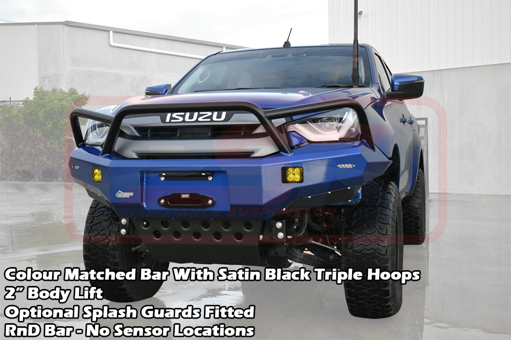Isuzu D-MAX 3 2021-2024 PSR Ambush Triple Hoop Bullbar