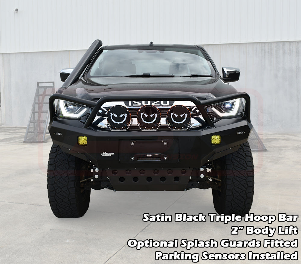 Isuzu D-MAX 3 2021-2024 PSR Ambush Triple Hoop Bullbar