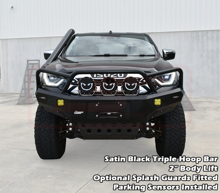 Isuzu D-MAX 3 2021-2024 PSR Ambush Triple Hoop Bullbar