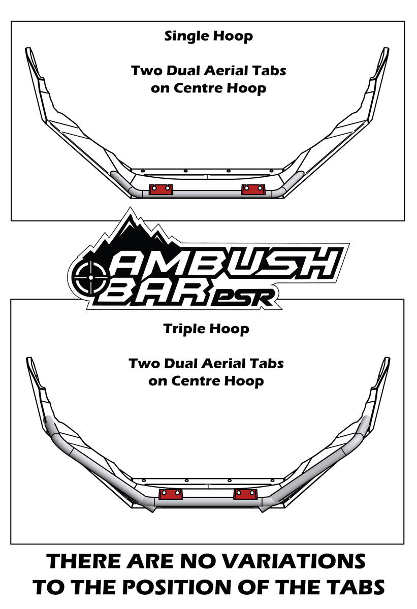 Isuzu D-MAX 4 2024-On PSR Ambush Single Hoop Bullbar