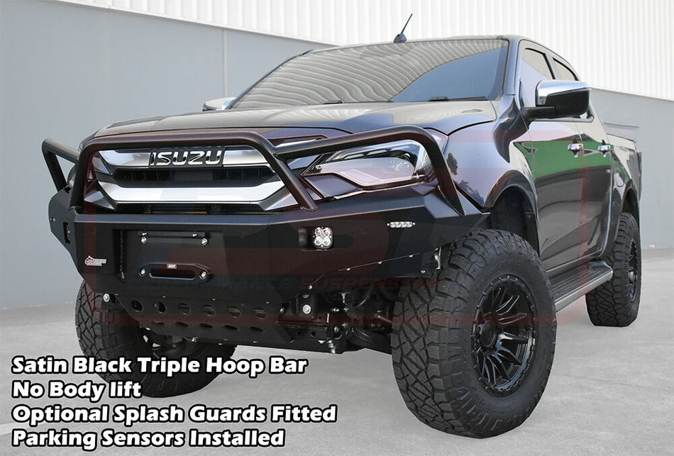 Isuzu D-MAX 4 2024-On PSR Ambush Triple Hoop Bullbar