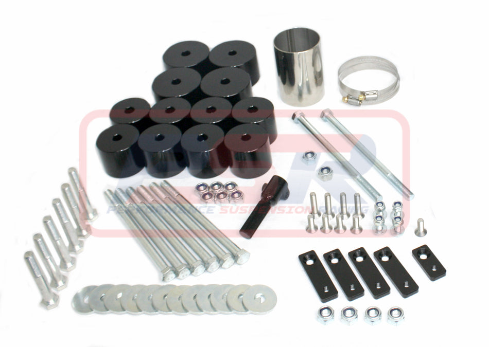 Toyota Hilux N70 05-15 2" Body Lift Kit (Single/Extra Cab with Tray)