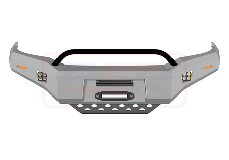 Toyota Hilux N70 11-15 PSR Ambush Low Single Hoop Bullbar