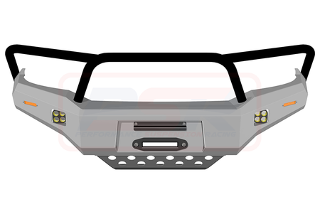 Toyota Hilux N70 11-15 PSR Ambush Triple Hoop Bullbar
