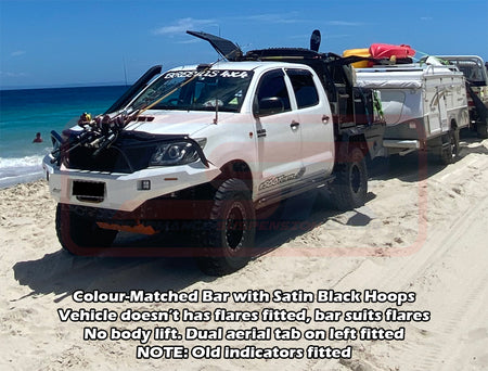 Toyota Hilux N70 11-15 PSR Ambush Triple Hoop Bullbar